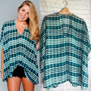 SOLD❌ SMYM Peta Tunic in “Blue Ray”